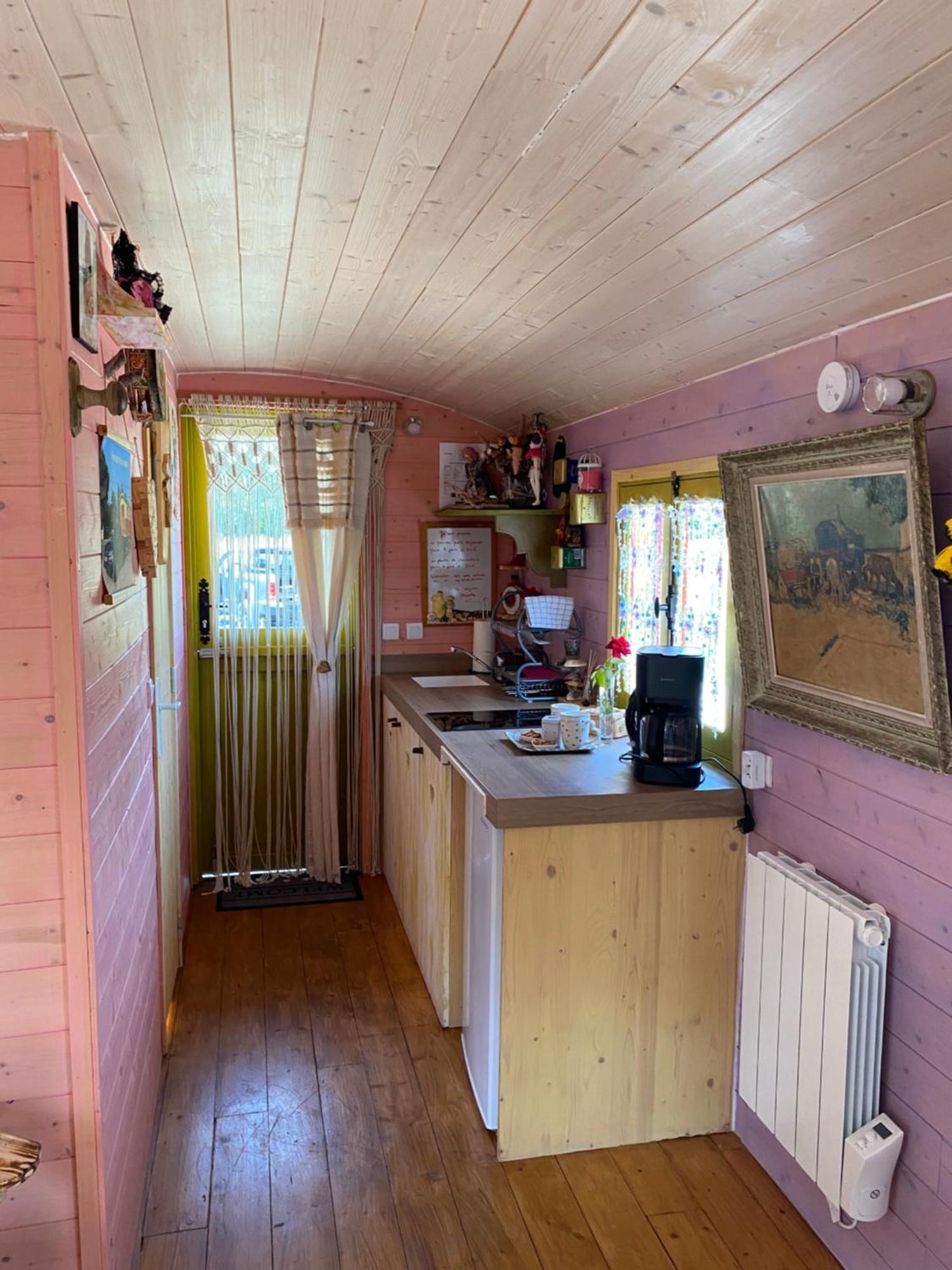 Roulotte Pour Nuit En Amoureux équipée.. Hébergement de vacances Noyelles-sur-Mer